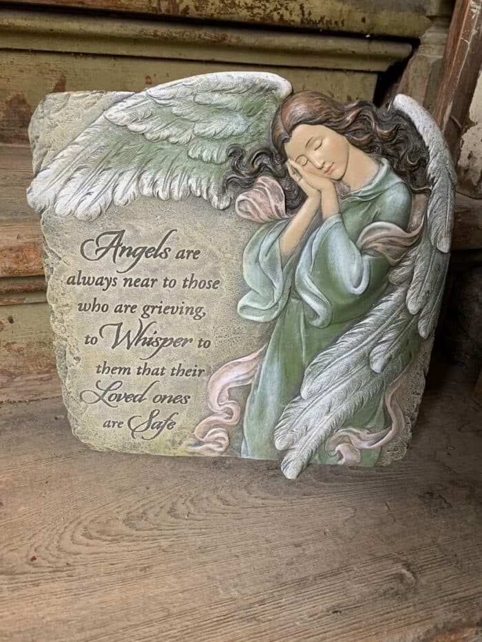 "Angels are always near..." Angel Stepping Stone
